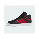 Chlapčenská rekreačná obuv ADIDAS Hoops 4.0 Mid Jr core black better scarlet cloud white · záber 3