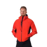 Pánska turistická bunda NORTHFINDER GREGORY-170-orangeblack · záber 1