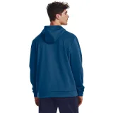 Pánska zateplená tréningová mikina s kapucňou UNDER ARMOUR UA Armour Fleece Big Logo HD-BLU · záber 3