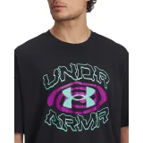 Pánske tričko s krátkym rukávom UNDER ARMOUR UA M HWT Hoops Hoopnotic SS-BLK · záber 2