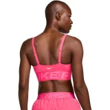 Dámska tréningová športová podprsenka NIKE PRO W NP INDY PLUNGE BRA BOLD-629 ASTER PINK PINKSICLE WHITE · záber 2
