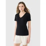 Dámske tričko s krátkym rukávom 4F TSHIRT F1990-20S-DEEP BLACK · záber 2