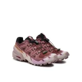 Dámska bežecká trailová obuv SALOMON Speedcross 6 catawba grape papaya deauville mauve · záber 3
