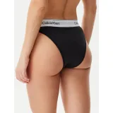 Dámske nohavičky CALVIN KLEIN HIGH LEG TANGA-Black · záber 4
