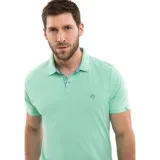 Pánske polo tričko s krátkym rukávom VOLCANO O-NIKOS-300-GREEN · záber 2