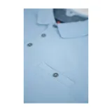 Pánske polo tričko s krátkym rukávom VOLCANO NICK-601-BLUE · záber 5