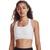 Dámska tréningová športová podprsenka UNDER ARMOUR Crossback Mid Bra-WHT · záber 4