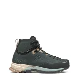 Dámska členková turistická celokožená obuv TECNICA Sulfur MID GTX Ws, navy grey light blue · záber 2