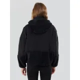 Dámska mikina so zipsom FUNDANGO Sansa Hybrid Jacket-780-antracit · záber 3