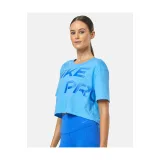 Dámske tréningové tričko s krátkym rukávom NIKE PRO W GRX SS-FQ4985-412-UNIVERSITY BLUE · záber 2