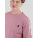 Pánske tričko s krátkym rukávom FUNDANGO Talmer Pocket T-shirt-345-raspberry · záber 4