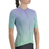 Dámsky cyklistický dres s krátkym rukávom SPORTFUL Rocket w jersey, chalk violet jade cream · záber 2