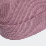 Dámska zimná čiapka ADIDAS LOGO BEANIE CUF WONORC WHITE · záber 3