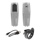 Svetlo na bicykel FORCE SHARK 500LM USB · záber 2