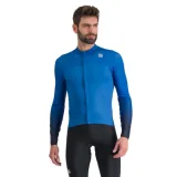 Pánsky cyklistický dres s dlhým rukávom SPORTFUL Bodyfit pro jersey, blue denim galaxy blue · záber 1