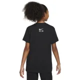 Chlapčenské tričko s krátkym rukávom NIKE G NSW TEE BOY AIR-010 BLACK · záber 2