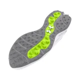 Pánske golfové topánky s hrotmi UNDER ARMOUR UA Drive Pro SL Wide white white metallic gun metal · záber 5