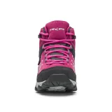 Dievčenská vysoká turistická obuv TREZETA Storm Wp Jr, Fuchsia Silver · záber 3
