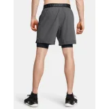 Pánske tréningové kraťasy UNDER ARMOUR UA Vanish Woven 2in1 Sts-GRY · záber 3