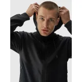 Pánska tréningová bunda 4F SWEATSHIRT FNK-WAW24TFSWM394-22S-ANTHRACITE · záber 5