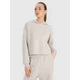 Dámska mikina s kapucňou 4F SWEATSHIRT F1562-83S-BEIGE · záber 2