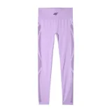 Dámske termo nohavice 4F SEAMLESS UNDERWEAR-WAW24USEAF159-52S-LIGHT VIOLET · záber 5