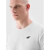 Pánske tréningové tričko s krátkym rukávom 4F TSHIRT FNK M1343-10S-WHITE · záber 5