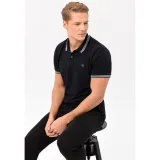 Pánske polo tričko s krátkym rukávom VOLCANO HARPER-600-NAVY · záber 2