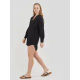 Dámska košeľa s dlhým rukávom FUNDANGO Athene Cover-up-890-black · záber 4