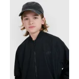 Chlapčenská bunda 4F JUNIOR JACKET-JWSS25TJACM186-20S-BLACK · záber 2