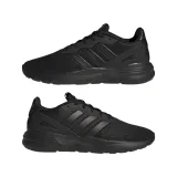 Pánska rekreačná obuv ADIDAS Nebzed core black core black cloud white · záber 4