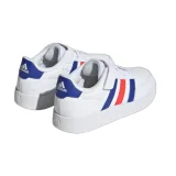 Chlapčenská rekreačná obuv ADIDAS Breaknet 2.0 K cloud white lucid blue bright red · záber 5