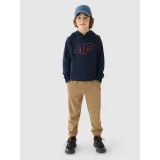 Chlapčenská mikina s kapucňou 4F JUNIOR SWEATSHIRT-JWMM00TSWSM1292-31S-NAVY · záber 4