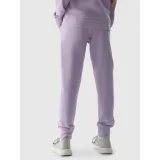 Dievčenské tepláky 4F JUNIOR TROUSERS-4FJWSS24TTROF587-52S-LIGHT VIOLET · záber 4