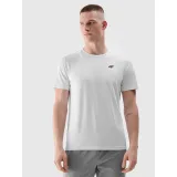 Pánske tréningové tričko s krátkym rukávom 4F TSHIRT FNK M1343-10S-WHITE · záber 2