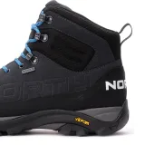 Pánska členková turistická celokožená obuv NORTHFINDER Parvat dark grey · záber 5