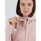 Dámska mikina so zipsom FUNDANGO Blanka Pullover-330-rose · záber 4