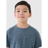 Chlapčenské tričko s krátkym rukávom 4F JUNIOR TSHIRT M2325-46S-TEAL · záber 2
