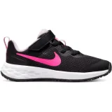 Dievčenská športová obuv (tréningová) NIKE Revolution 6 PSV black pink foam hyper pink · záber 1