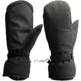 Dámske lyžiarske rukavice palčiaky BLIZZARD W2W Aura mitten ski gloves, black · záber 1
