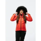 Dámska lyžiarska bunda s kapucňou BLIZZARD W2W Ski Jacket Lavarone, hot coral · záber 2