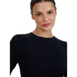 Dámske tréningové tričko s dlhým rukávom 4F LONGSLEEVE FNK F403-20S-DEEP BLACK · záber 1