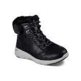Dámske členkové zimné topánky SKECHERS On The-Go Glacial Ultra Cozyly black · záber 1