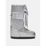 Juniorské vysoké zimné topánky MOON BOOT MB ICON GLANCE-JR, H001 SILVER · záber 2