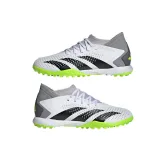 Pánske futbalové kopačky turfy ADIDAS Predator Accuracy.3 M TF cloud white core black lucid lemon · záber 4