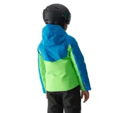 Chlapčenská lyžiarska bunda 4F JUNIOR TECHNICAL JACKET-JAW23TTJAM300-35S-TURQUOISE · záber 5