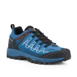 Pánska nízka turistická obuv TREZETA Thunder WP M blue orange · záber 1