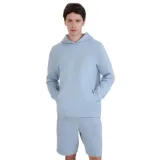 Pánska mikina s kapucňou 4F SWEATSHIRT M1621-34S-LIGHT BLUE · záber 1