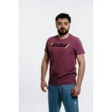 Pánske tričko s krátkym rukávom AUTHORITY T-SOLID M burgundy · záber 2