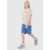 Chlapčenské teplákové kraťasy 4F JUNIOR SHORTS CAS M600-34S-LIGHT BLUE · záber 4
